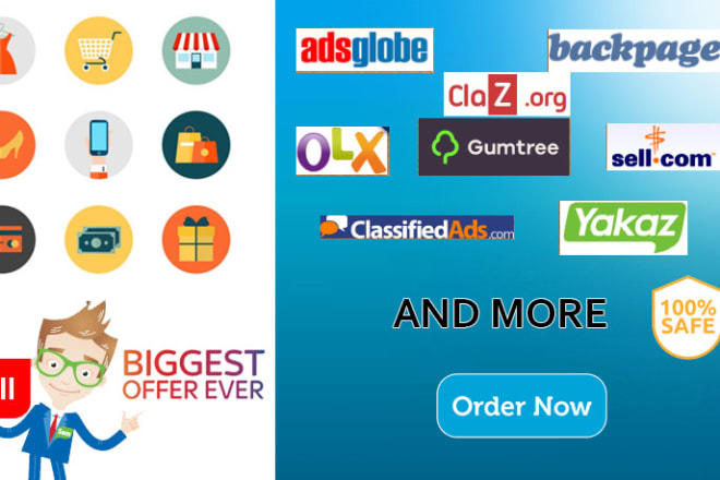 I will post your ads in top classified ads posting site in USA