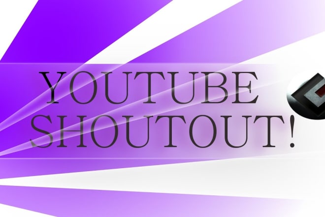 I will promote and shoutout your website or youtube channel on social media