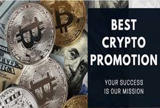 I will promote your cryptocurrency, MLM, forex, and affiliate referral links