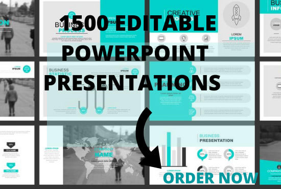 I will provide 1500 editable powerpoint template