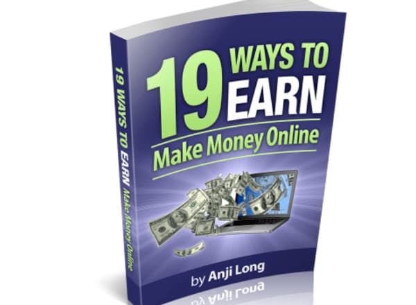 I will provide 19 ways to earn ebook with resell rights