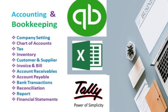 I will provide accounting and bookkeeping services