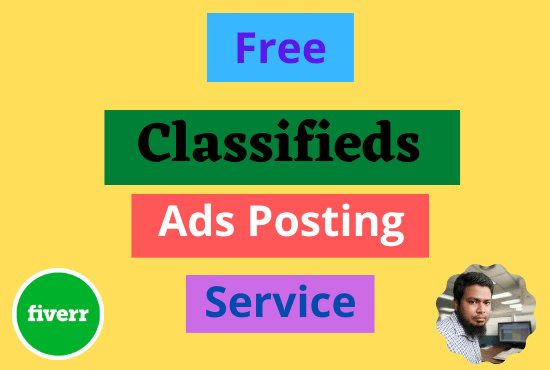 I will provide live guaranteed post your ads in top 10 classified site