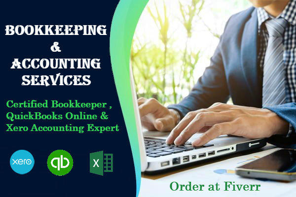 I will provide you accounting and bookkeeping services