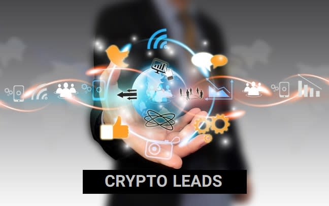 I will provide you crypto leads