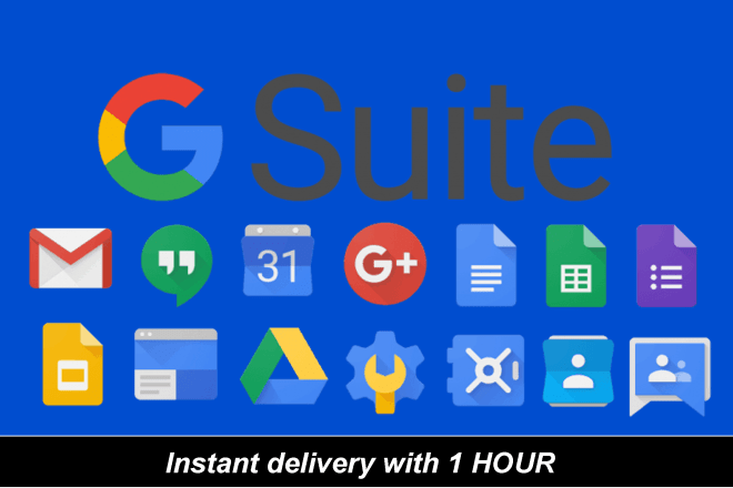 I will quickly setup gsuite, google workspace, domain email in 1 hr