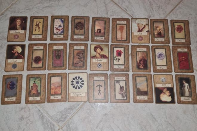 I will read for you the ancient turkish tarot card, deste