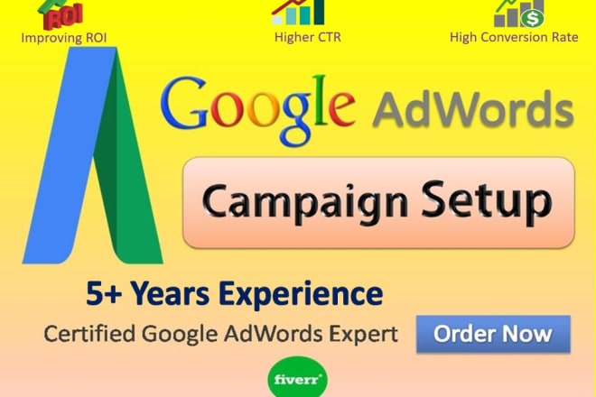 I will setup and manage google ads adwords PPC campaign