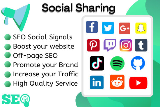 I will social sharing social marketing your business web content