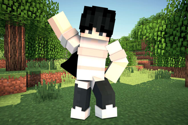 I will teach you how to make a minecraft 3d character