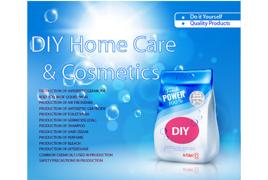 I will teach you how to make home care and cosmetics from home