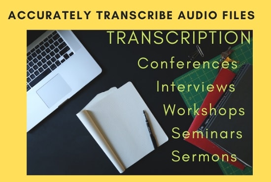 I will transcribe your audio files