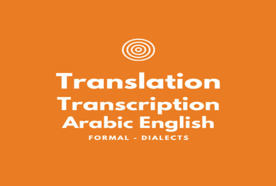 I will translate your academic or creative work and projects