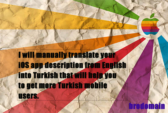 I will translate your ios app into turkish