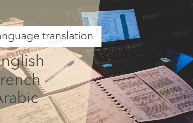 I will translate your text from the english language to the french language