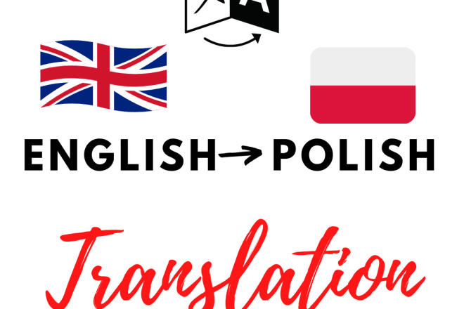 I will translation from english into polish