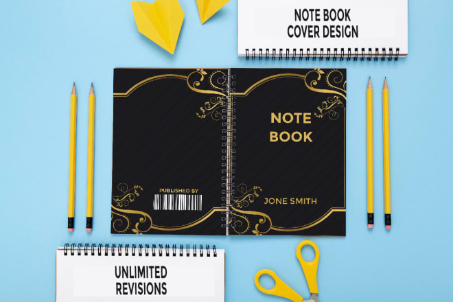 I will uniquely design amazon KDP notebook journal cover in any size about this gig