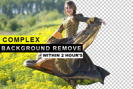 I will urgent image background removal in photoshop