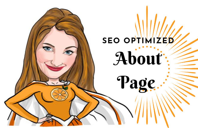 I will write an about page that is SEO optimized and sells
