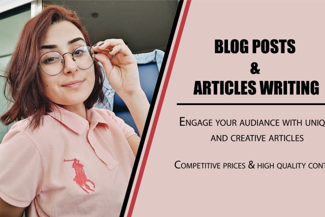 I will write content for your blog or website