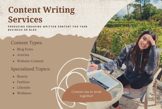 I will write engaging content for your blog