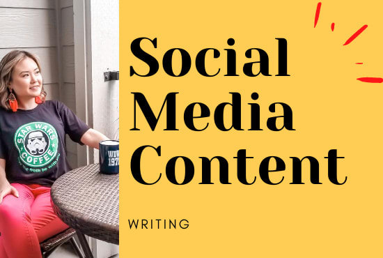 I will write engaging social media content for facebook