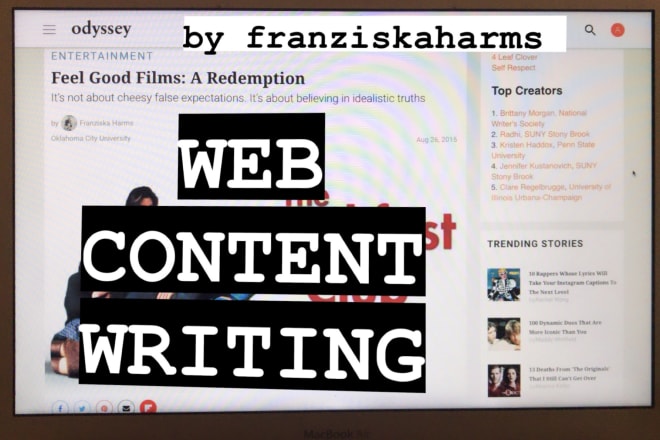 I will write interesting web content for your online publication