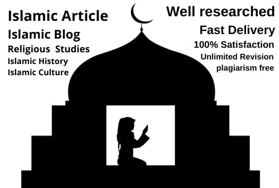 I will write islamic content and all type of islamic article writing in 24 hours