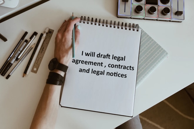 I will write professional contracts, agreements, and legal documents