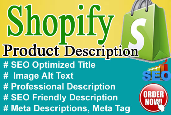 I will write shopify description for winning product of dropshipping store