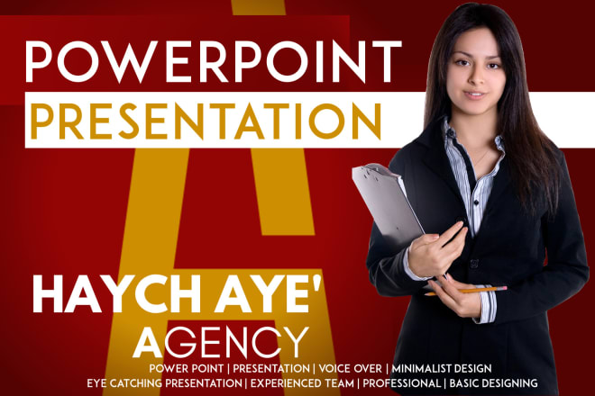 I will create a professional and modern powerpoint presentation