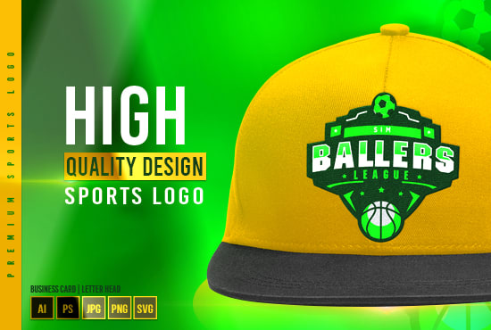 I will make sports logo for leagues, teams and clubs free intro video