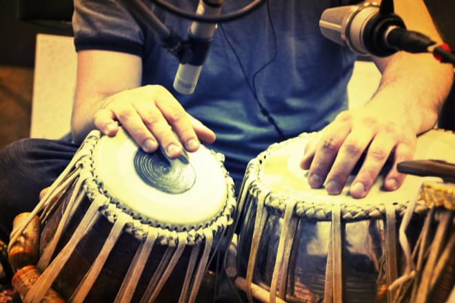 I will record tabla and percussion on your track