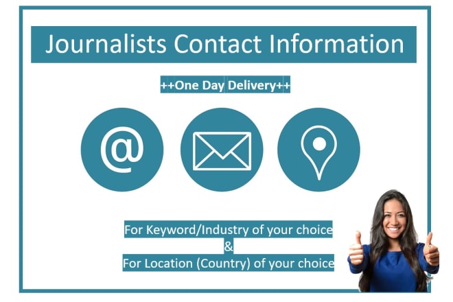 I will provide direct contact information of journalists or editors