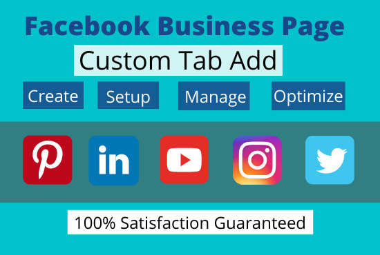 I will add facebook tabs in 1 hour for business page