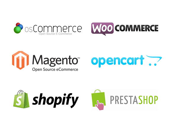 I will add products in magento, prestashop, opencart, shopify