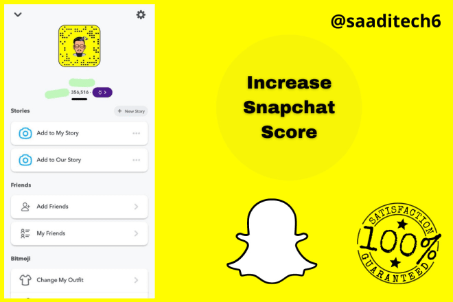 I will add snap score to your snapchat account in some hours