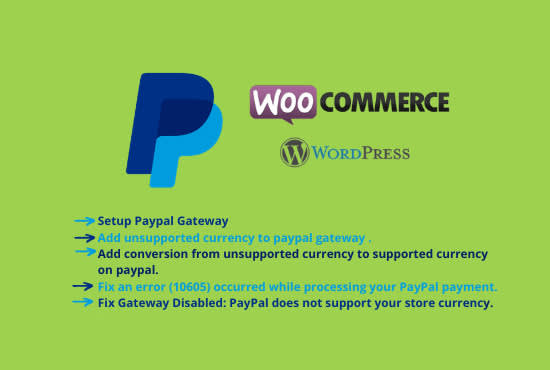 I will add unsupported paypal currency to woocomerce