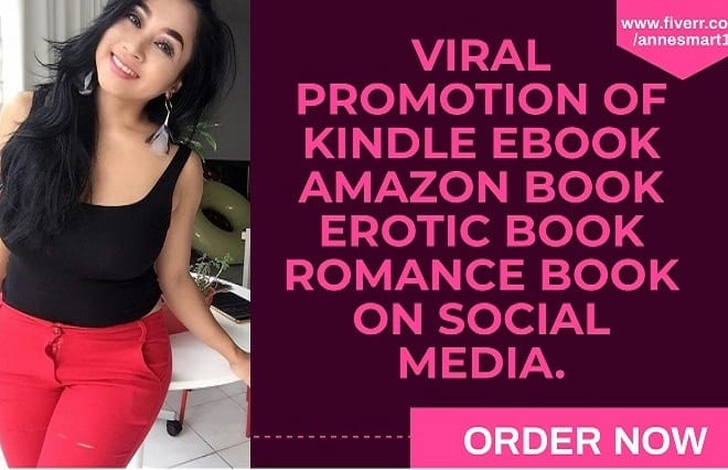 I will amazon kindle ebook audiobook promotion novels organic content books marketing