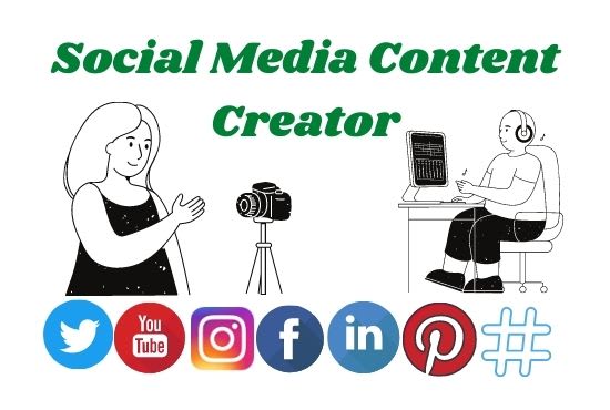 I will be your best social media content creator