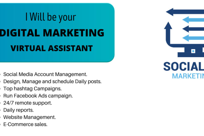 I will be your digital marketing virtual assistant