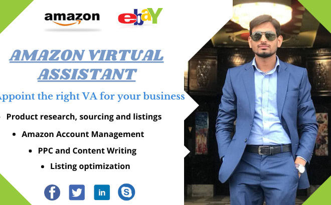 I will be your expert amazon virtual assistant, VA