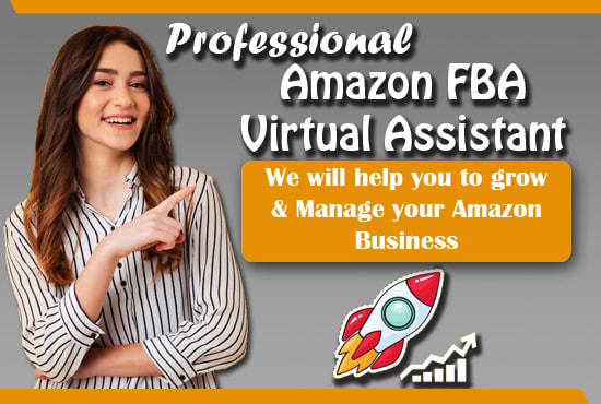 I will be your expert fba amazon virtual assistant PPC listing VA
