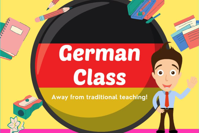 I will be your german teacher via skype