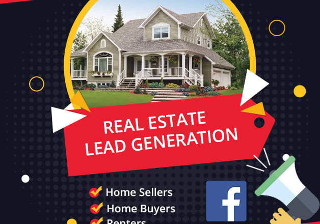 I will be your real estate facebook ads manager