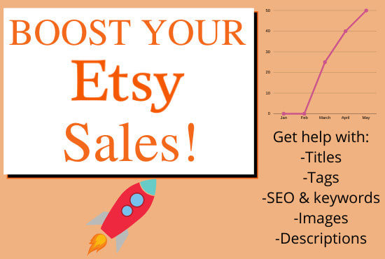 I will boost your etsy sales
