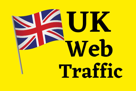 I will bring unlimited organic targeted UK web traffic