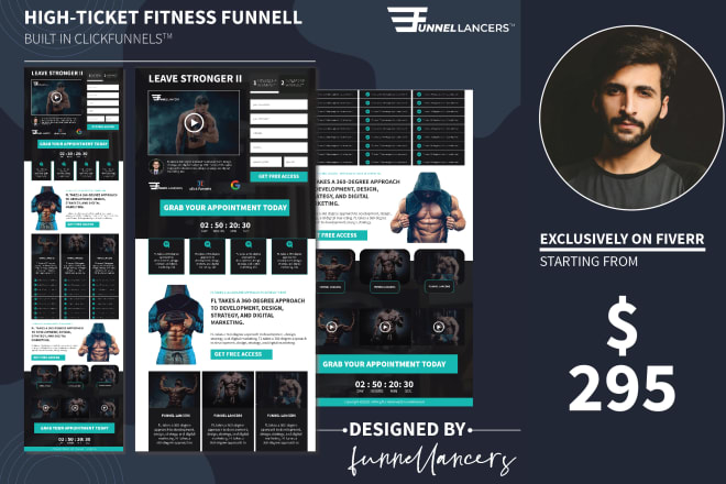 I will build clickfunnels landing page or clickfunnels sales page in clickfunnels