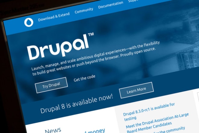 I will build eye catching website using drupal