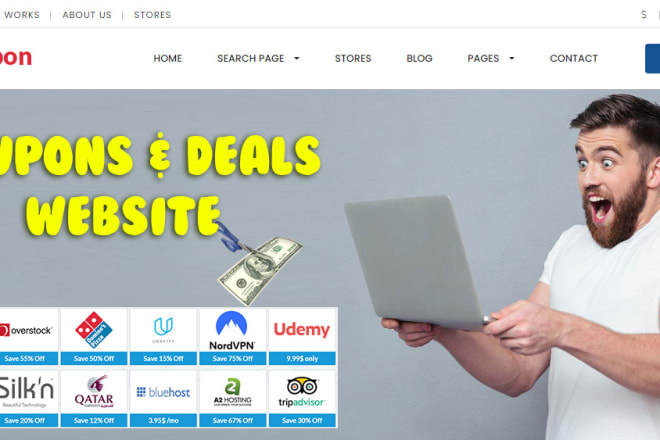 I will build your coupon and deals website with wordpress
